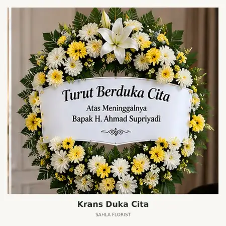Krans Bunga Duka Seruyan